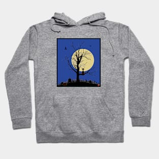 Cat Moon Gazing - (Autumn) Hoodie